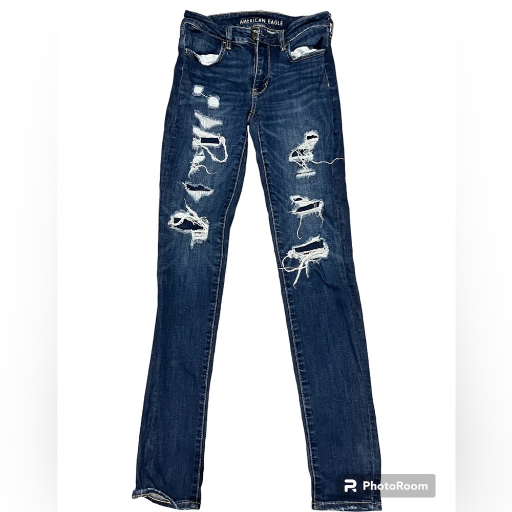 American Eagle size 6 extra long jeans